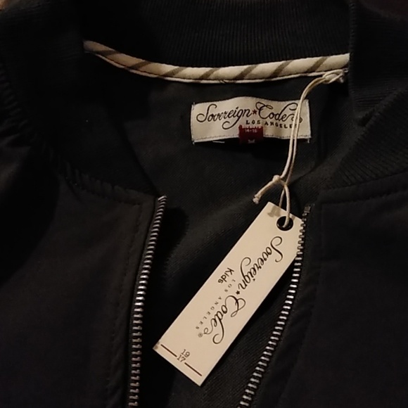 Sovereign Code Boys Boys' Breez Bomber Jacket  - Picture 2 of 2